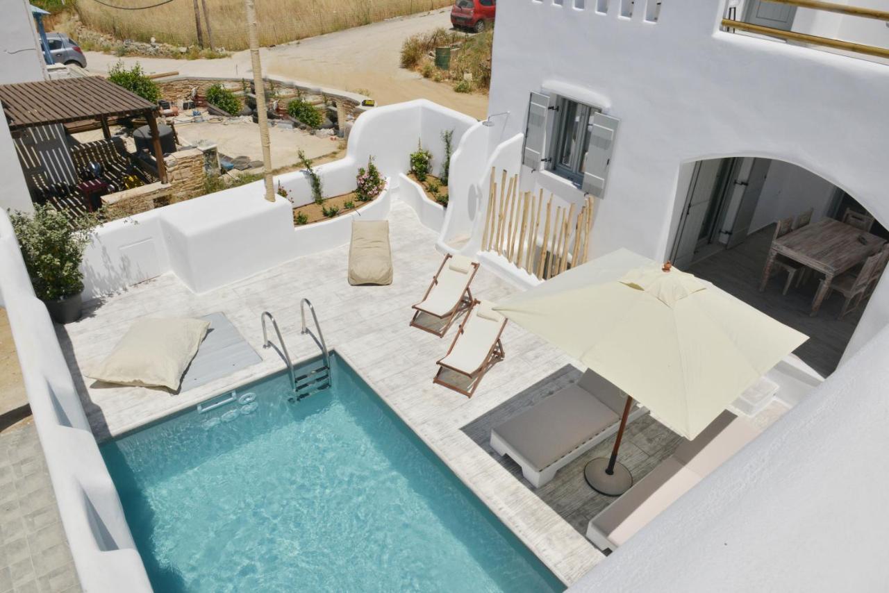 Naxian Album Villa Kaliope With Private Pool In Naxos Glinado Naxos Luaran gambar